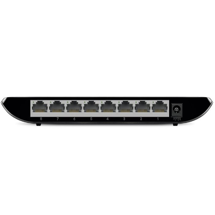 TP-Link TL-SG1008D Switch de 8 Puertos Gigabit Ethernet Negro TP-Link TL-SG1008D Switch de 8 Puertos Gigabit Ethernet Negro